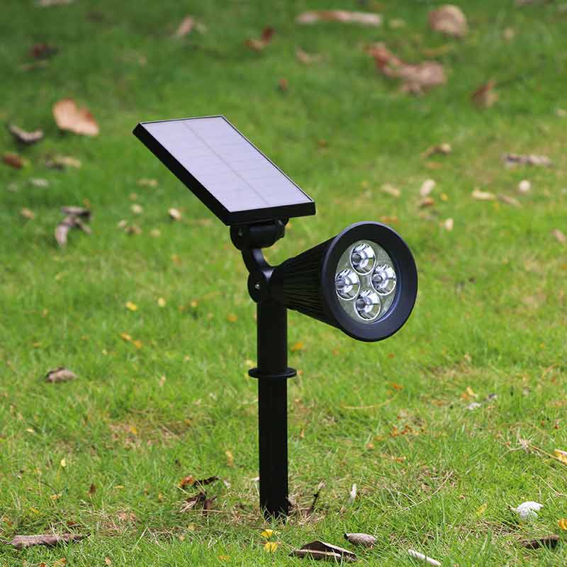 KAZAGARD - Spot de jardin solaire à piquer - 6000K