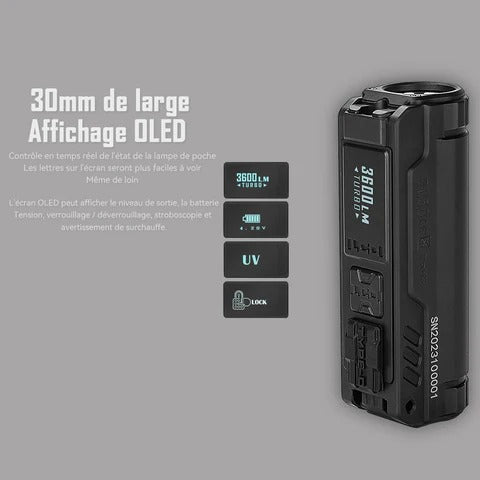Lampe torche Imalent BL50 3600lm