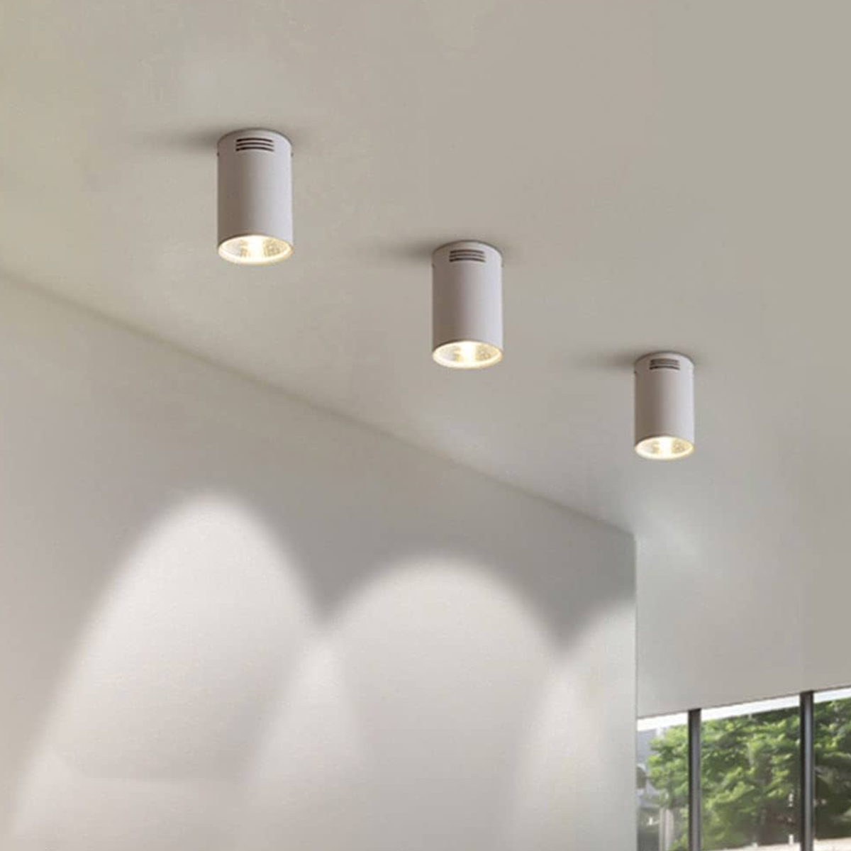 Ceiling lights en saillie