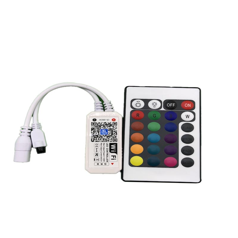 Contrôleur RGB Wifi – 3 canaux, 4 A, 5-24 V – vue 1