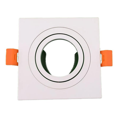 Collerette carrée SLF225S pour spot GU10 – 91 × 91 mm – vue 1