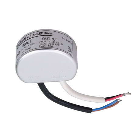 Transformateur LED KAZATRANS LDR – étanche IP67, 12 V ou 24 V – vue 1