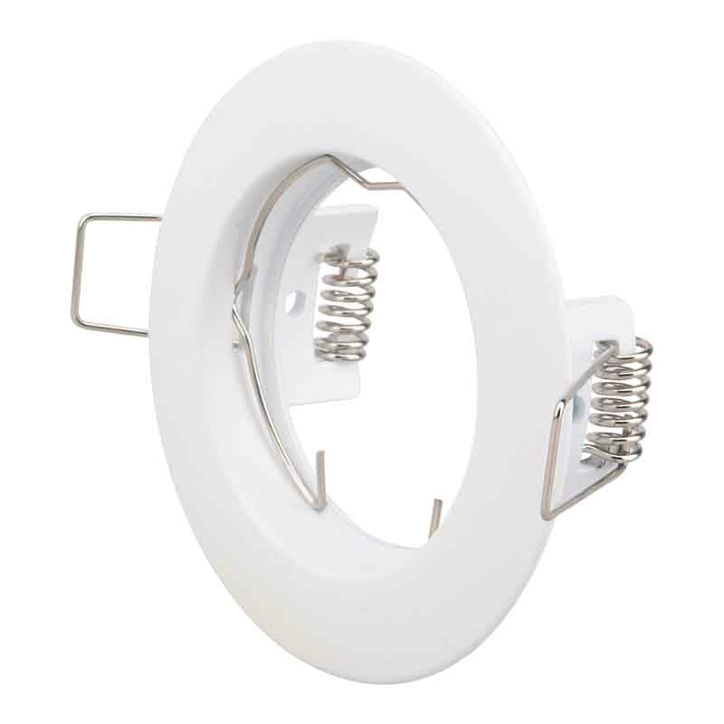 Collerette ronde SLF112 pour spot GU10 – Ø 80 mm – vue 1
