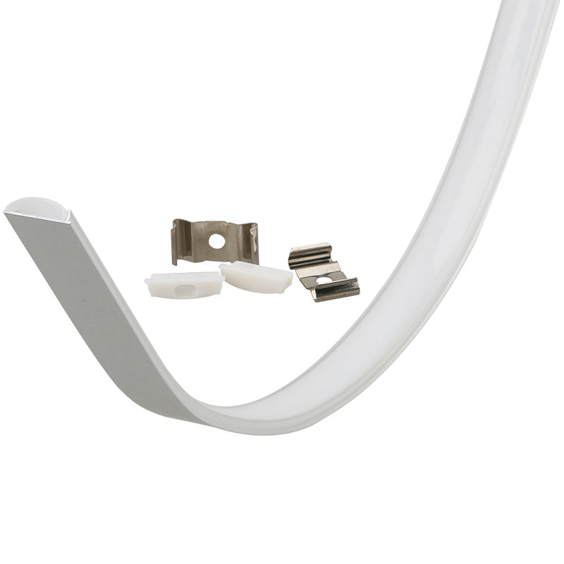 Profilé aluminium pour ruban LED KD-LSP18-06 – pliable – vue 1