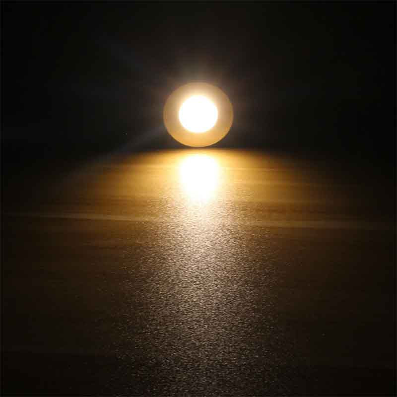 Spot encastré au sol LED KAZAUND DMX06 – IP67, 3 W, 12-24 V – vue 2