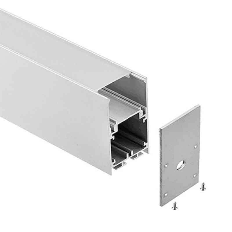 Profilé aluminium pour ruban LED LSP35-75 – vue 1