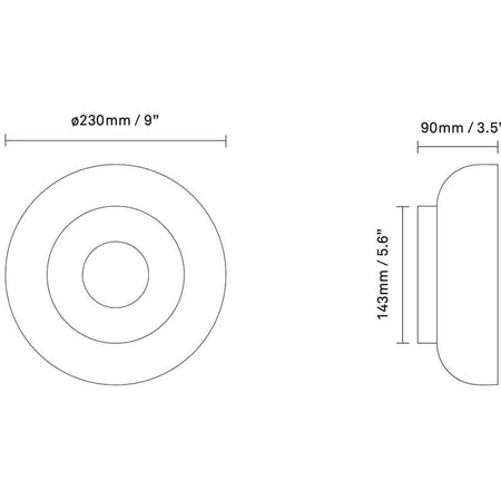 Applique murale LED KAZASPEAKER – d'intérieur, 6 W – vue 4