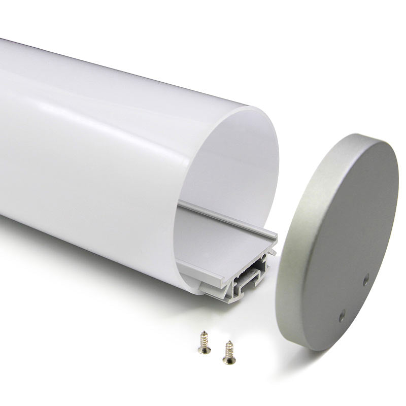 Profilé aluminium pour ruban LED LSP60/120-60/120 – vue 1