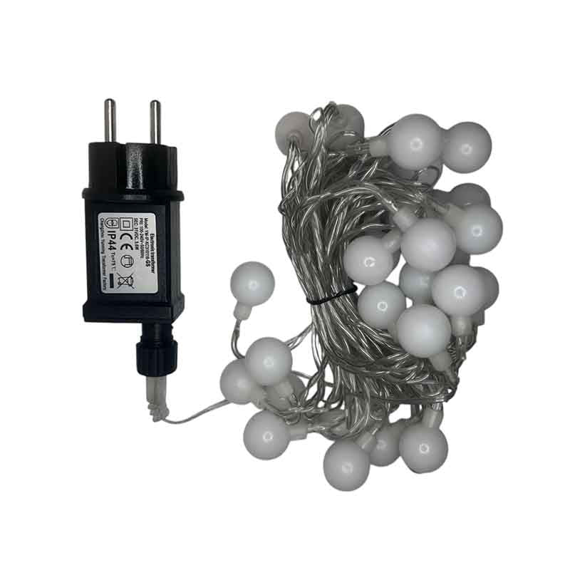 Guirlande LED KAZAGUIR Bulb WT – intérieure, multicolore RGB, 8 modes – vue 1
