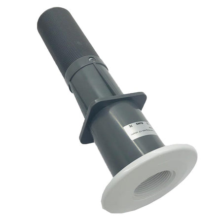 Tuyau renforcé pour ampoule de piscine béton – 2 vers 1,5 po, plaque HG-2 – vue 1