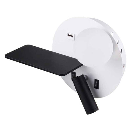 Liseuse murale LED KAZABED ALUK11 – USB, 8 W – vue 3