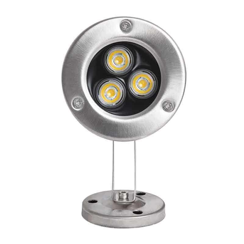 Projecteur immergé LED KAZAWAT HP – étanche IP68, 12 V – vue 1