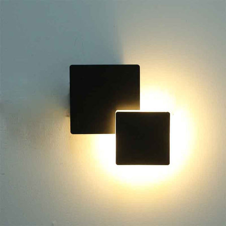 Applique murale LED KAZACYCLOPE S – carrée, 5 W – vue 2