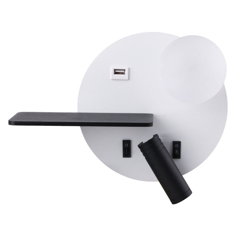 Liseuse murale LED KAZABED ALUK11 – USB, 8 W – vue 1