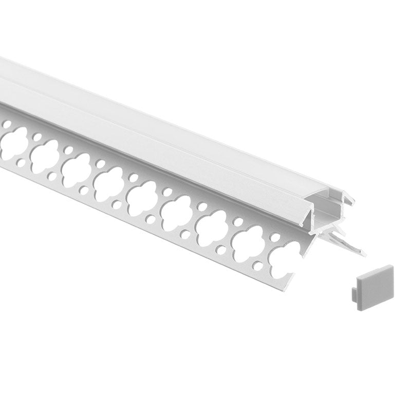 Profilé aluminium pour ruban LED LSP40-28 – vue 1