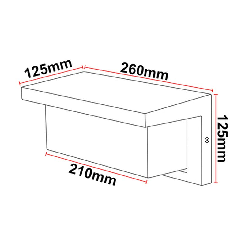 Applique murale extérieure LED KAZASHIELD A31 – 12 W – vue 6