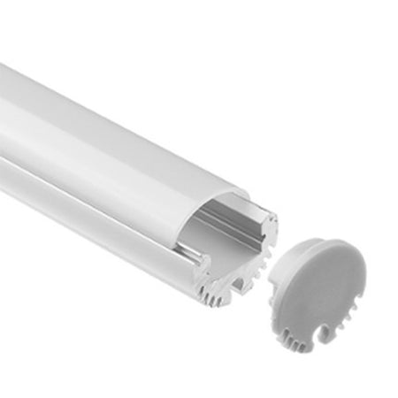 Profilé aluminium pour ruban LED LSP20-20 – vue 1