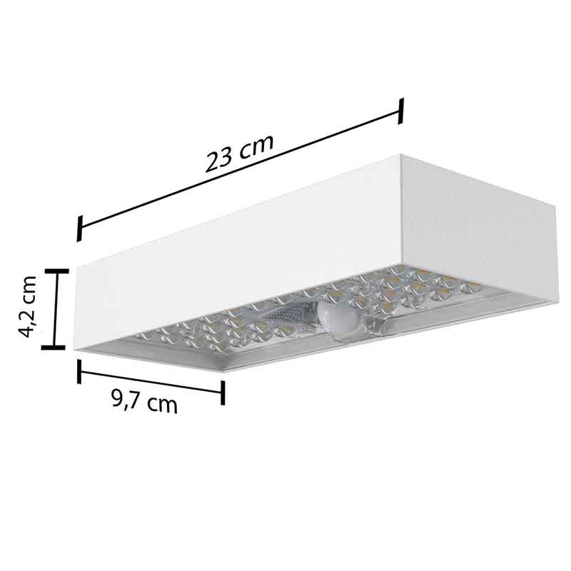Applique murale solaire KAZABRICK – détecteur de mouvement, 6 W – vue 4