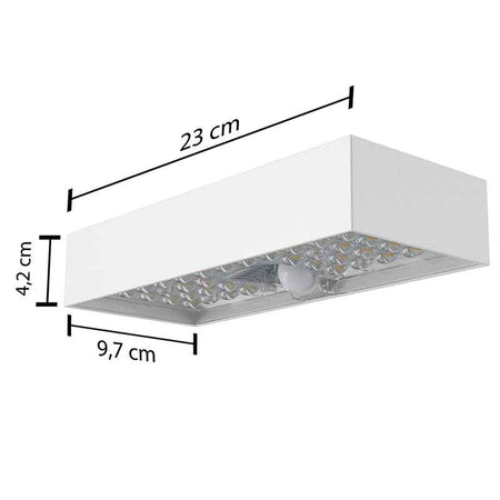 Applique murale solaire KAZABRICK – détecteur de mouvement, 6 W – vue 4