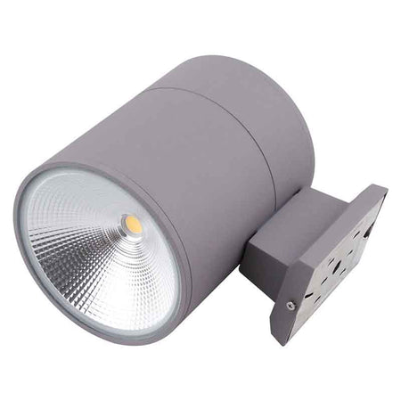 Applique murale extérieure LED KAZADUCT R SH COB – ronde, éclairage simple – vue 2