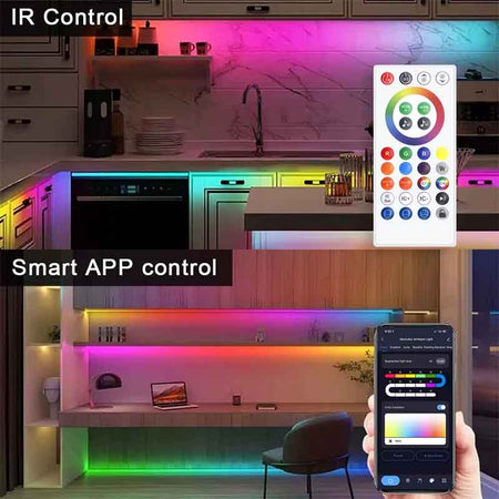Kit ruban LED KAZASTRIP Magic RGB – multicolore RGB, connecté Tuya – vue 4