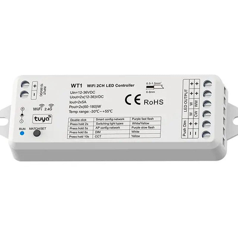 Contrôleur LED KAZACONT WT – Wifi et radio – vue 1