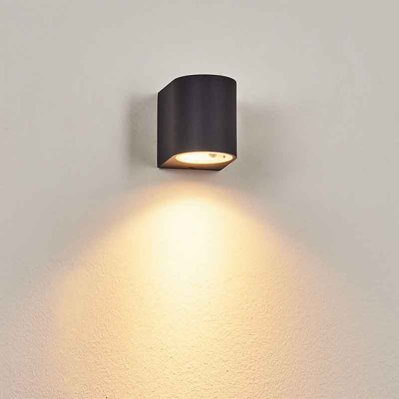 Applique murale extérieure KAZATUN CYL SH – éclairage simple, GU10 – vue 2