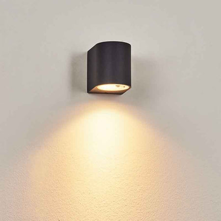 Applique murale extérieure KAZATUN CYL SH – éclairage simple, GU10 – vue 2