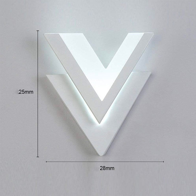 Applique murale LED KAZACRY A26 – acrylique, 9 W – vue 2