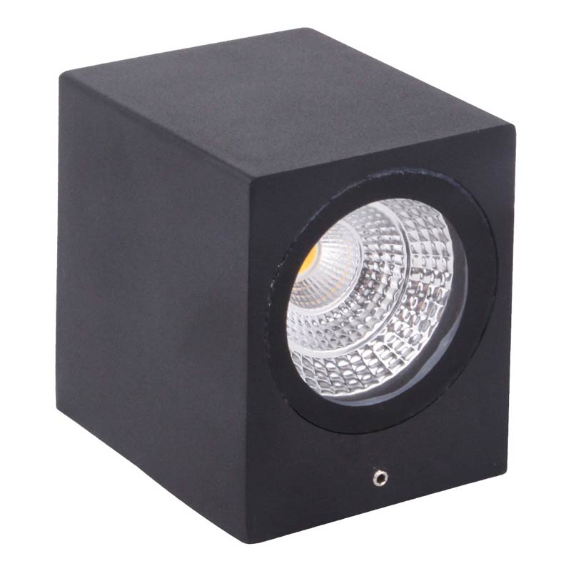 Applique murale extérieure LED KAZATUN REC SH – éclairage simple, 5 W – vue 1