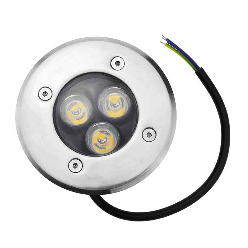 Spot encastré au sol LED KAZAUND FSMD – IP65, 3 W, 24 V – vue 2