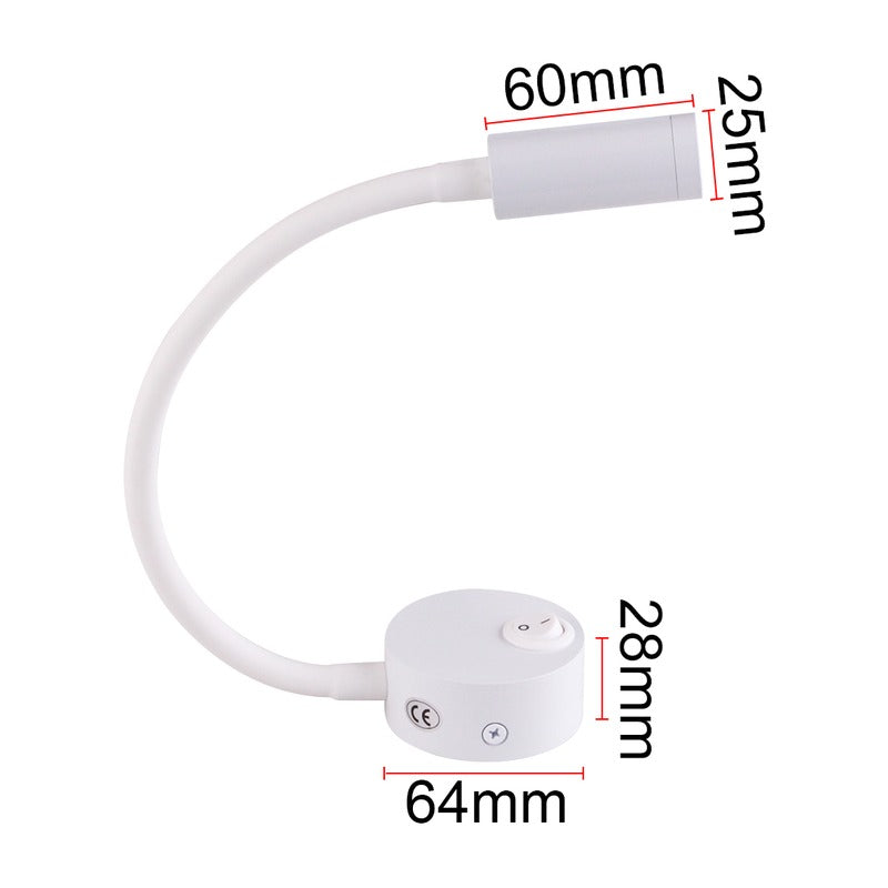 Liseuse murale LED KAZABED RL01A – 3 W – vue 4