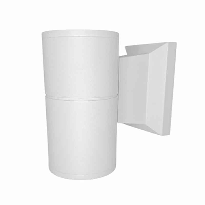 Applique murale extérieure LED KAZADUCT R SH – ronde, éclairage simple – vue 1