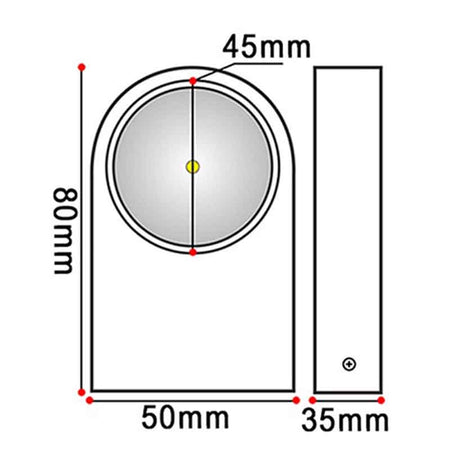 Applique murale LED KAZADUO AL50 – vue 4