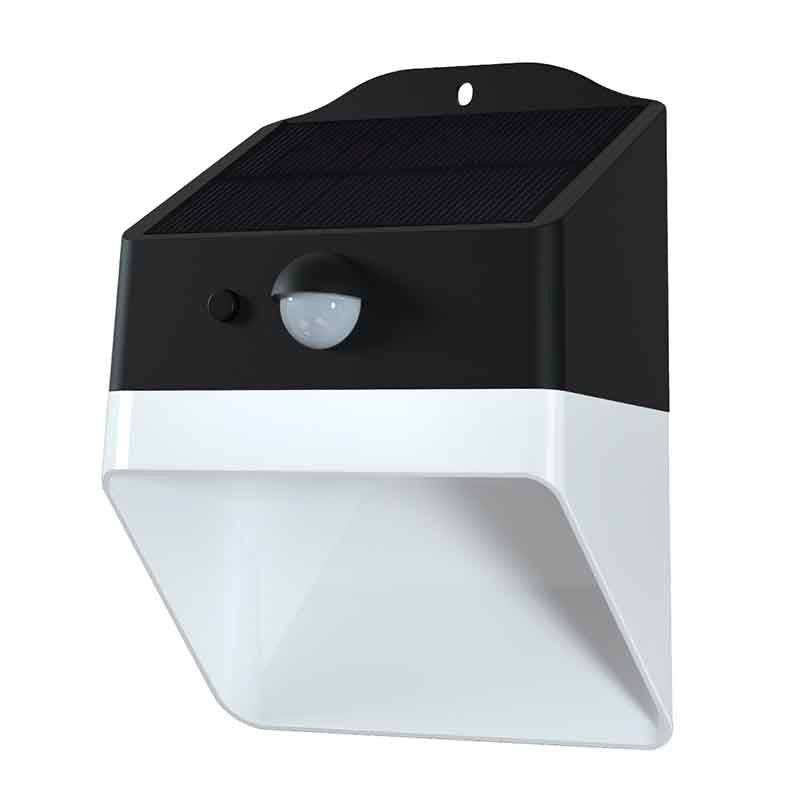 Applique murale solaire KAZAPANDA – détecteur de mouvement, 2 W – vue 1