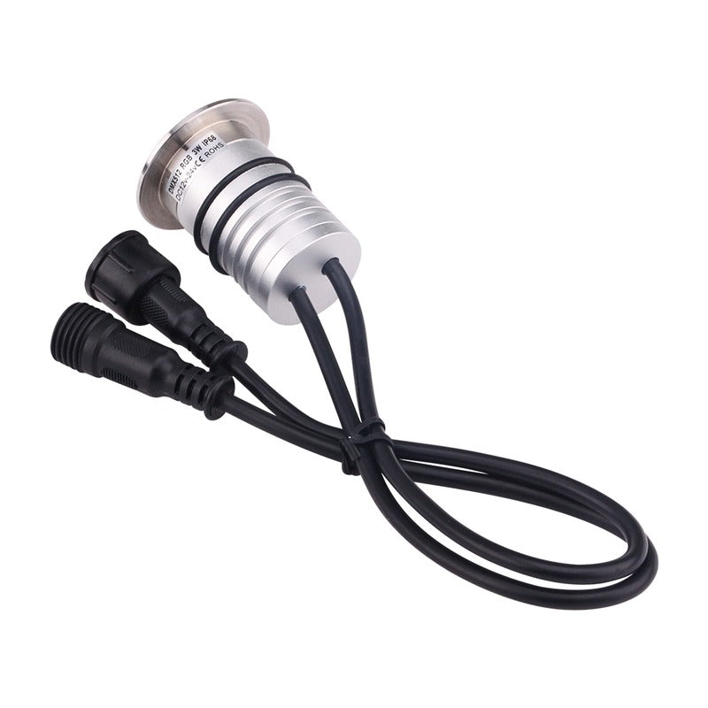 Spot encastré au sol LED KAZAUND DMX11 – IP68, 3 W, 12-24 V – vue 2