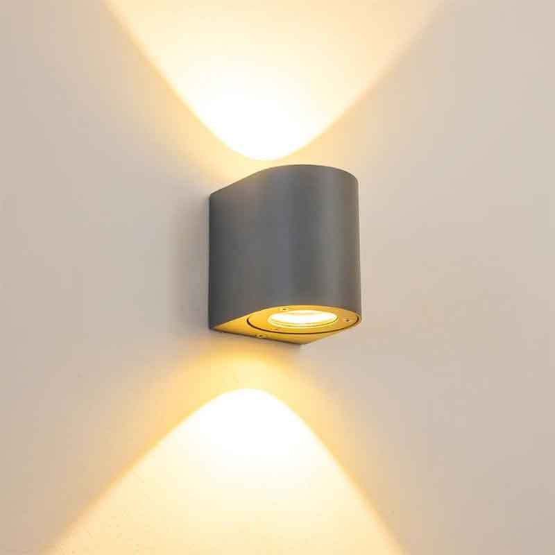 Applique murale extérieure KAZATUN CYL DH – double éclairage, GU10 – vue 4