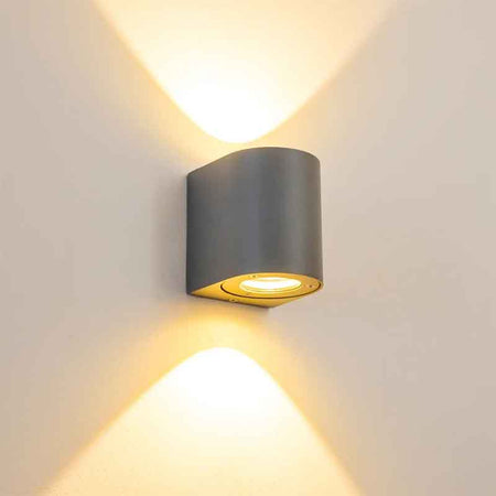 Applique murale extérieure KAZATUN CYL DH – double éclairage, GU10 – vue 4