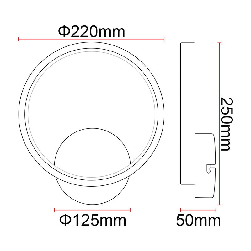 Applique murale LED KAZACOIL ALR01 – 10 W – vue 6
