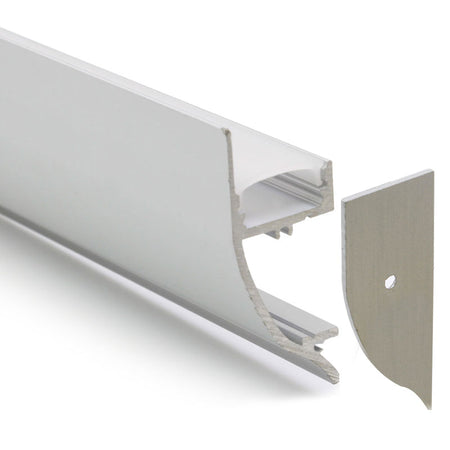 Profilé aluminium pour ruban LED LSP13-42 – de corniche – vue 1