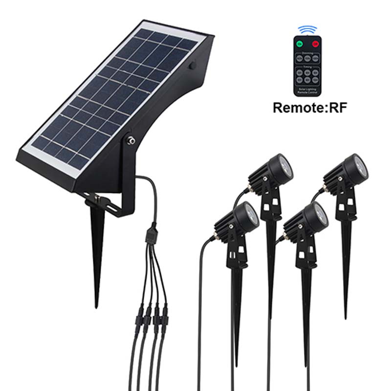 Spot de jardin solaire KAZAMULTI – 5 W – vue 1