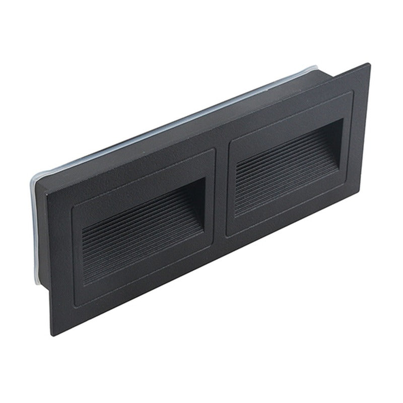 Spot d'escalier encastrable extérieur KAZASTEP LSL19IP23H – 6 W – vue 1