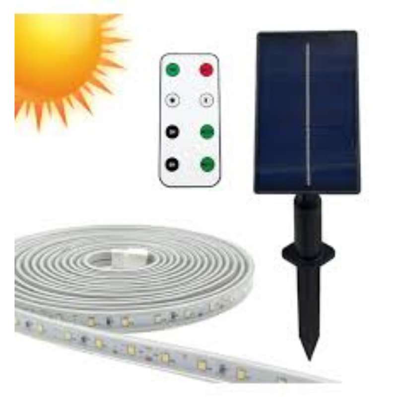 Kit ruban LED solaire Rouleau – étanche IP66 – vue 1