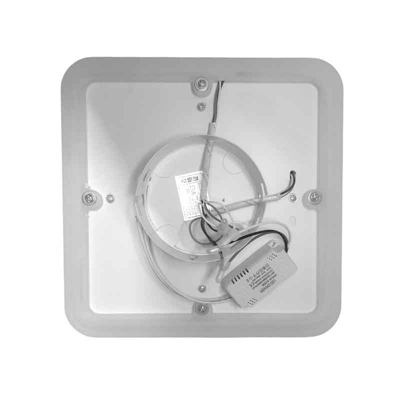 Plafonnier LED KAZACUP S – carré, dimmable, 20 W – vue 2