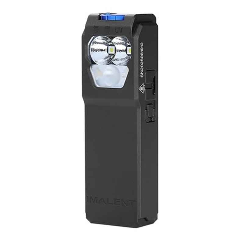 Lampe torche Imalent GR36 – lumière chaude, UV, clip, rechargeable, 2 800 lm