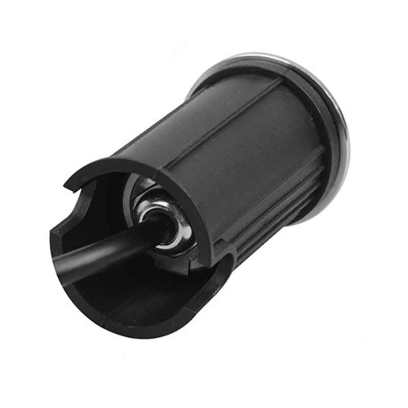 Spot encastré au sol KAZAUND S – inox, 1 W – vue 2