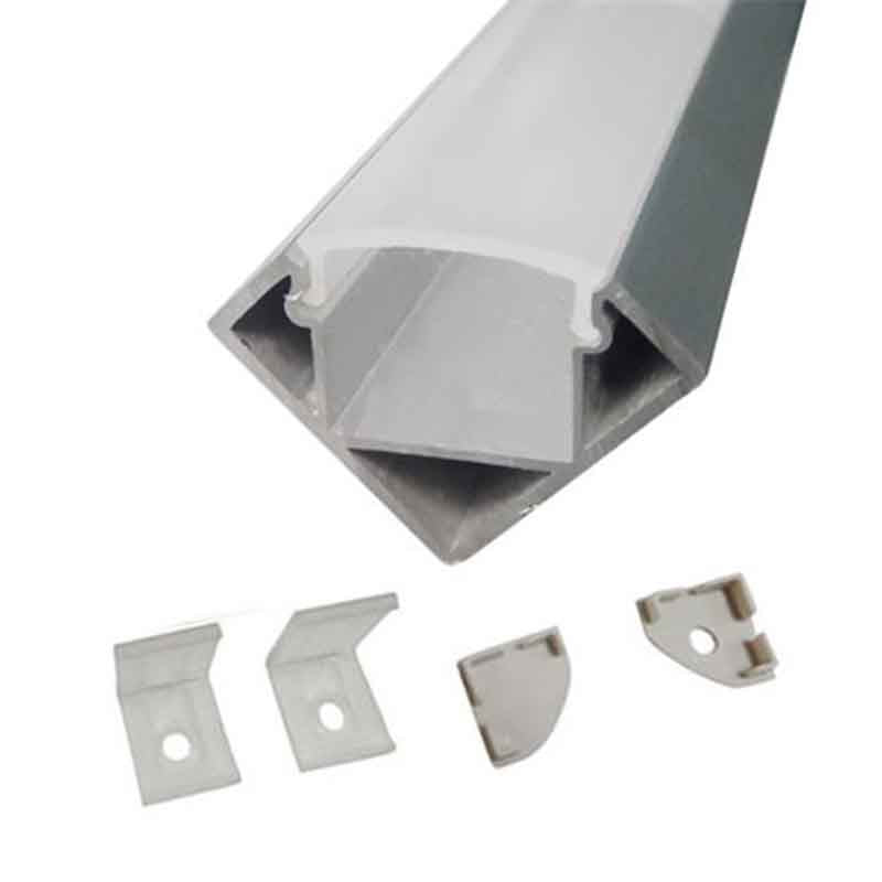 Profilé aluminium pour ruban LED LSP18-18 – vue 1