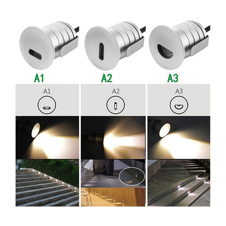 Spot encastré au sol LED KAZAUND DMX05 – IP67, 1 W – vue 5
