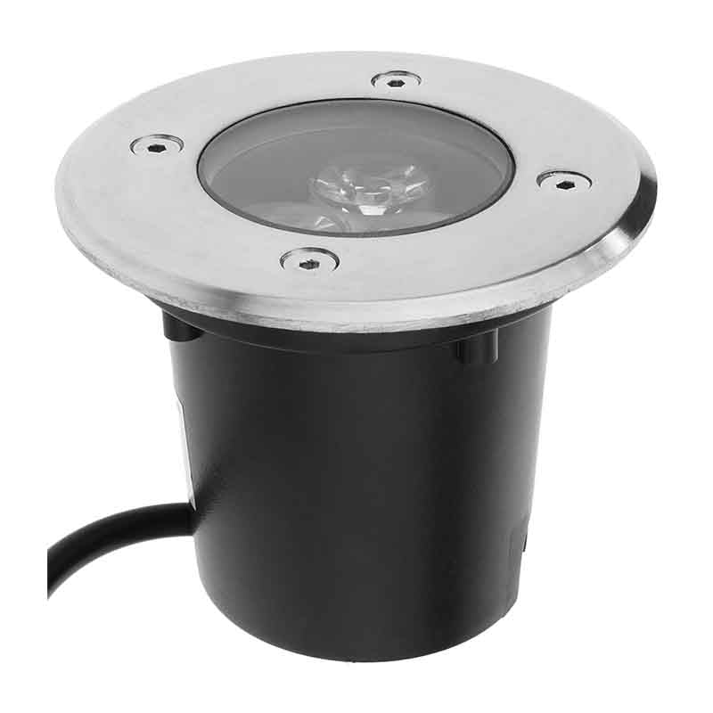 Spot encastré au sol LED KAZAUND FSMD – IP65, 3 W, 24 V – vue 1