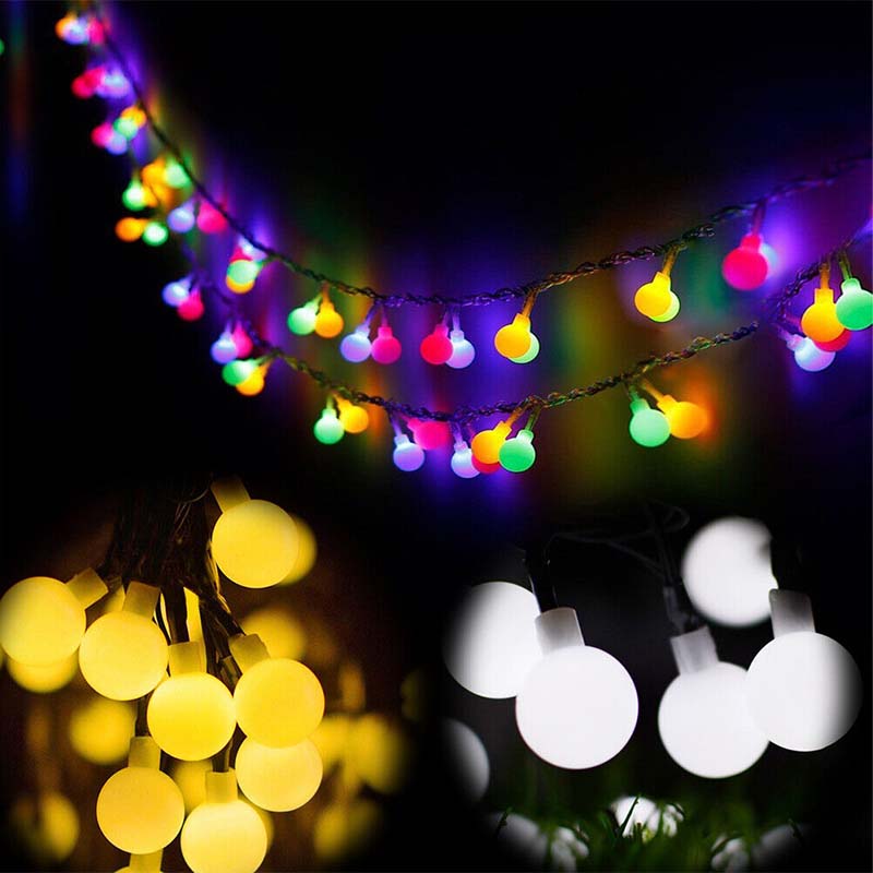 Guirlande LED KAZAGUIR Bulb WT – intérieure, multicolore RGB, 8 modes – vue 3